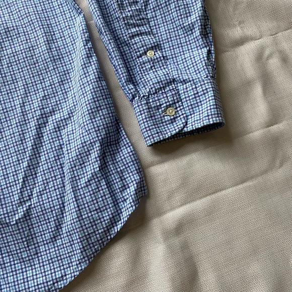 Ralph Lauren Custom Fit Plaid Long Sleeve Button‎ Down Shirt - Picture 7 of 8